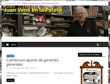 Tablet Screenshot of juanvene.com